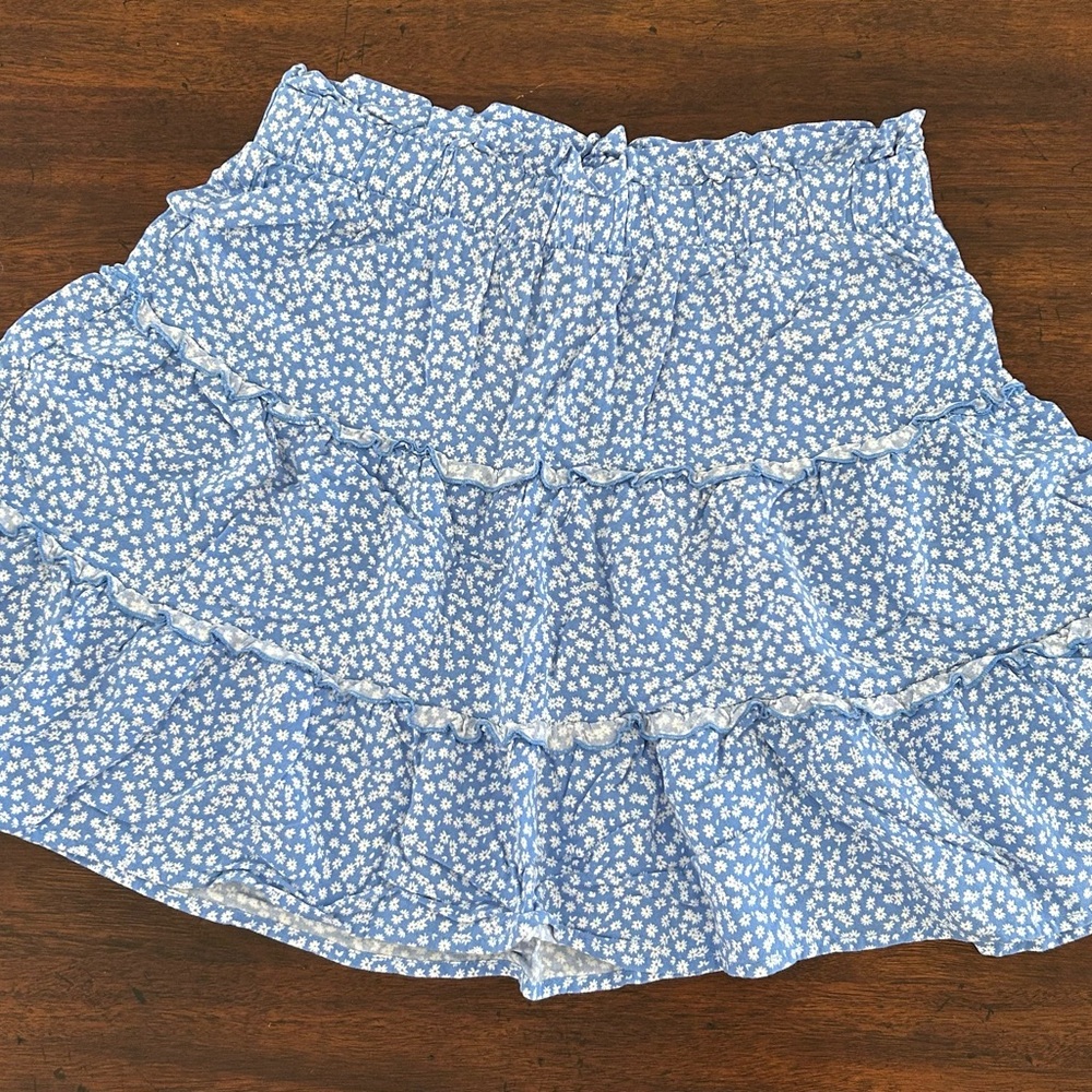 Wild Fable ruffled mini skirt